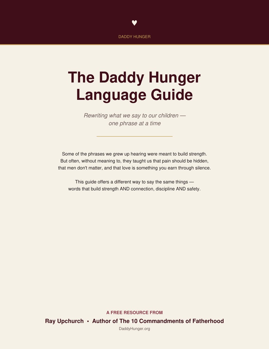 Cover of The Daddy Hunger Language Guide